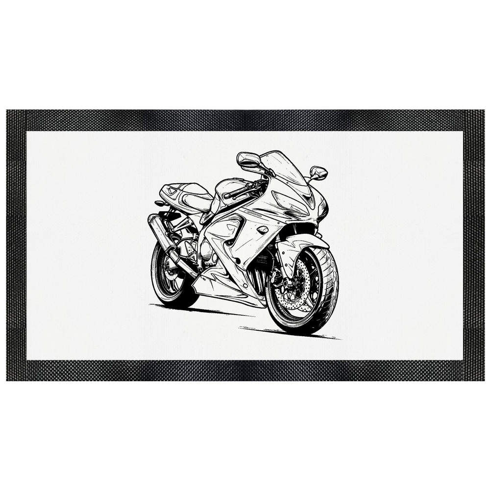'Modern Motorbike' Pet Feeding Mat (PM00024407)