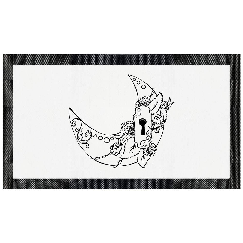 'Crescent Moon with Keyhole' Pet Feeding Mat (PM00024413)