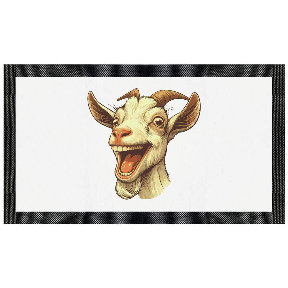 'Laughing Billy Goat' Pet Feeding Mat (PM00025787)