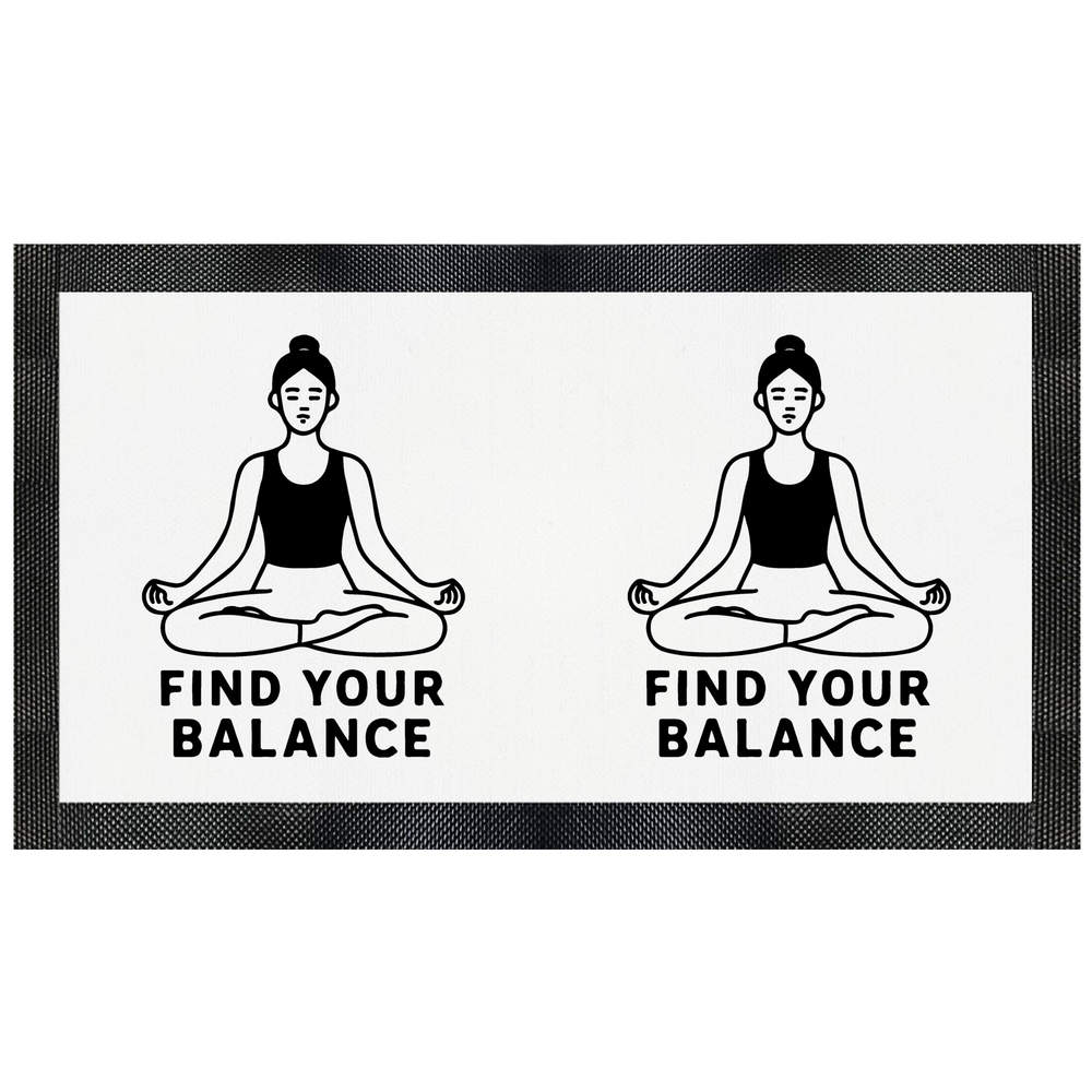 'Yoga Balance Meditation' Pet Feeding Mat (PM00031201)