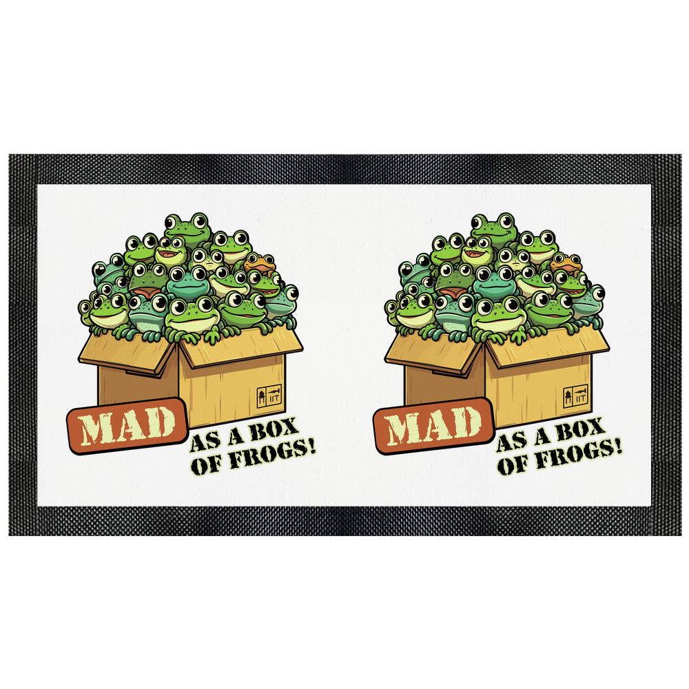 'Mad As A Box Of Frogs' Pet Feeding Mat (PM00031756)