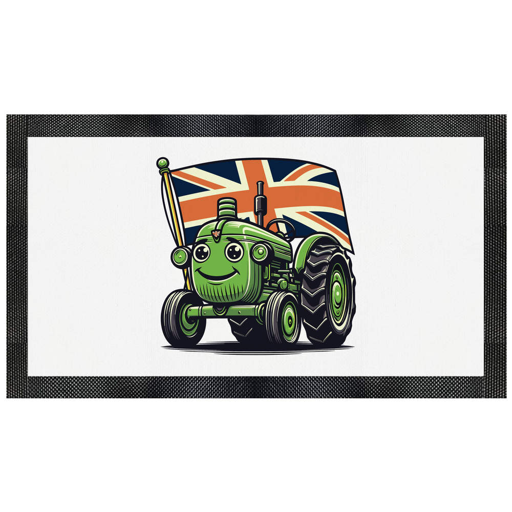 'Cute Green Tractor' Pet Feeding Mat (PM00031785)