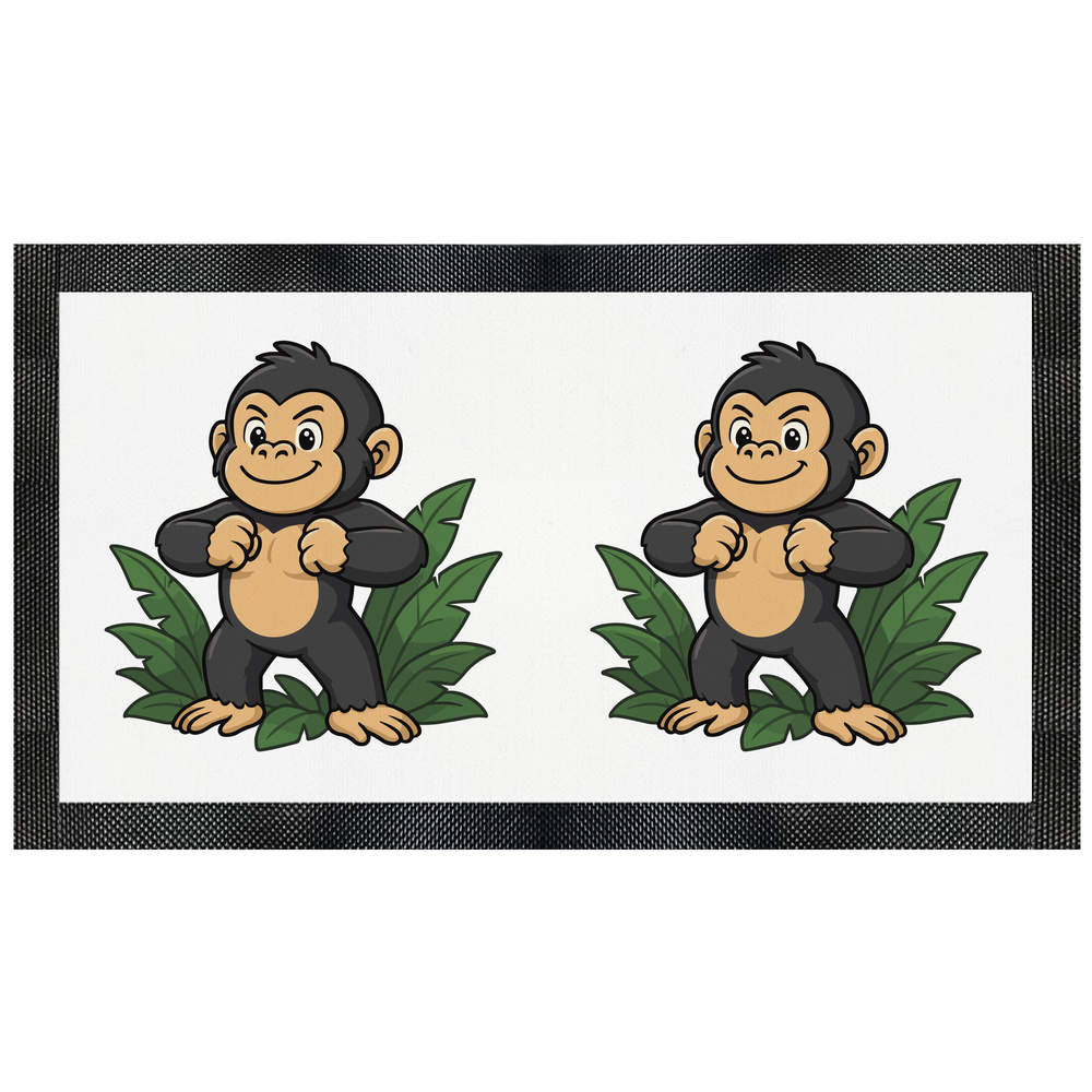 'Proud Baby Gorilla' Pet Feeding Mat (PM00032342)