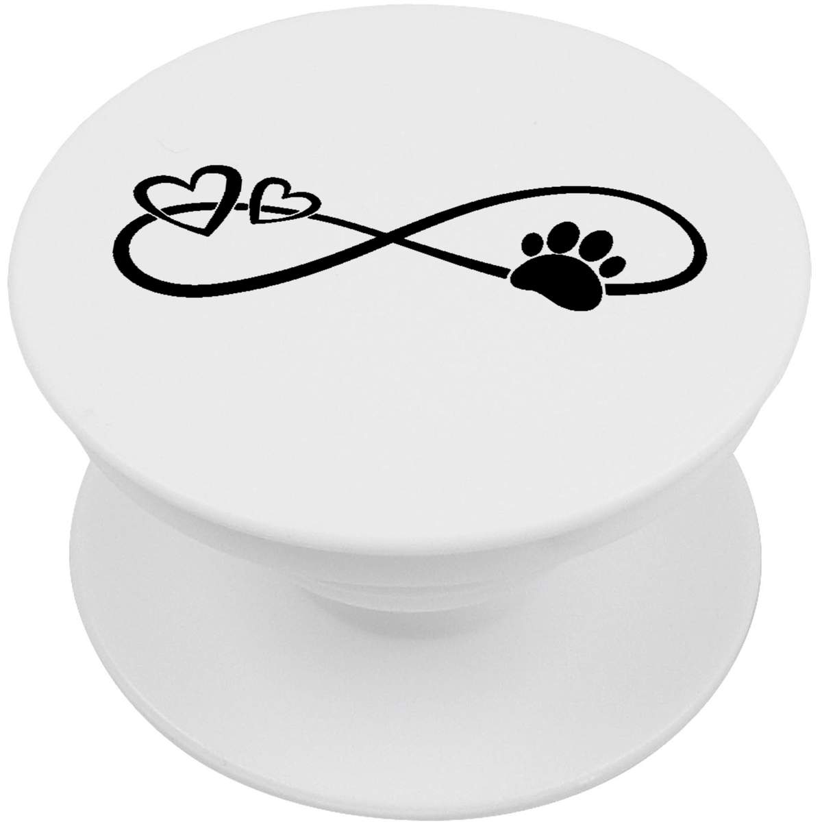 'Infinity Hearts & Paw' Expanding Phone Grip / Stand (PO00020505)
