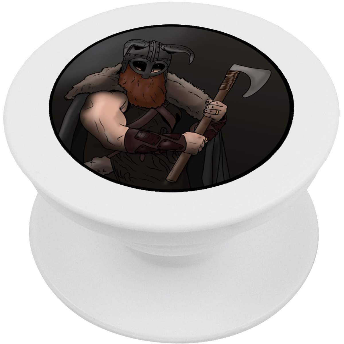 'Viking With Axe' Expanding Phone Grip / Stand (PO00028697)
