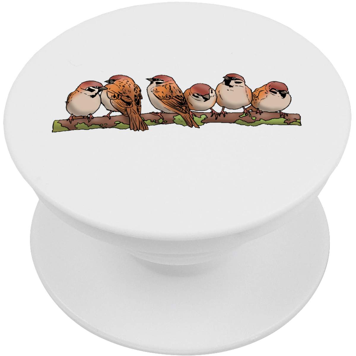 'Sparrows On A Branch' Expanding Phone Grip / Stand (PO00030232)