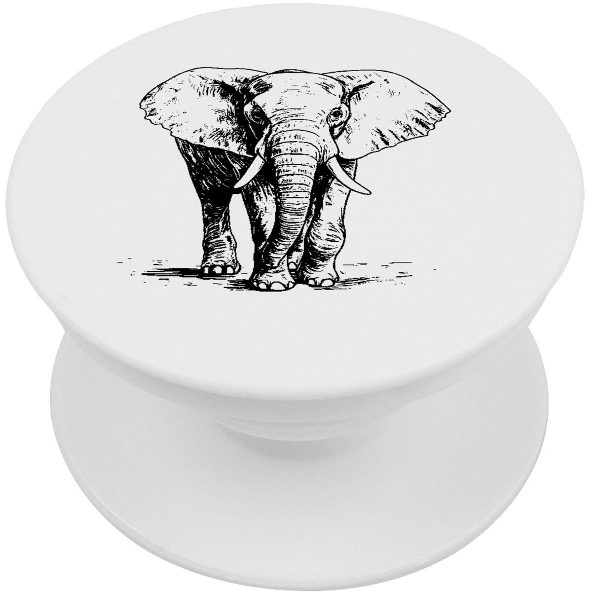 'Elephant Standing' Expanding Phone Grip / Stand (PO00034375)