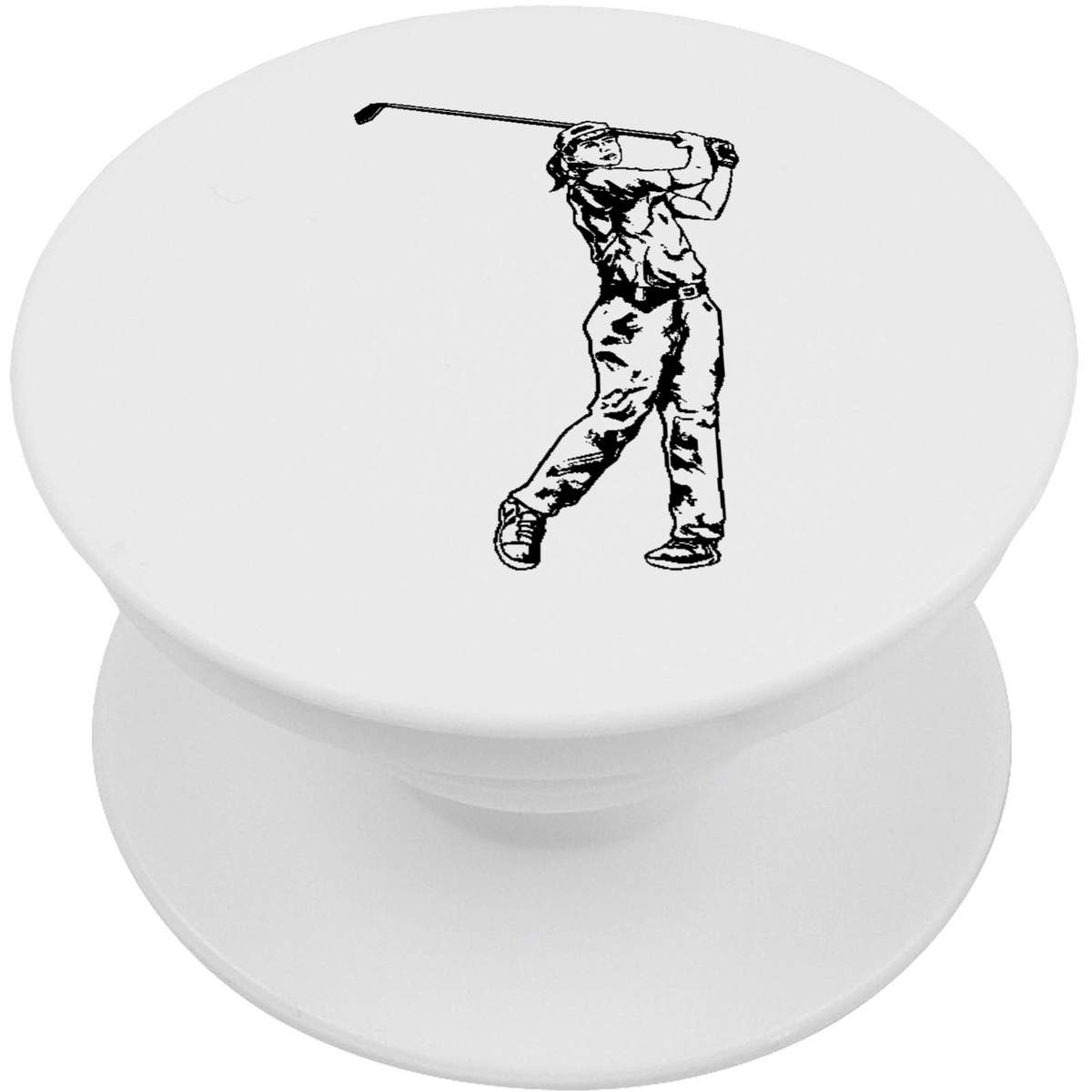 'Golf Lady' Expanding Phone Grip / Stand (PO00036231)