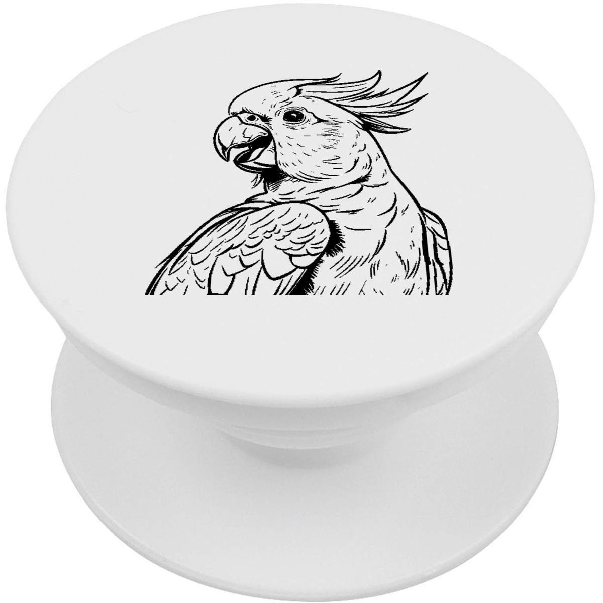 'Open Beak  Cockatoo' Expanding Phone Grip / Stand (PO00037312)
