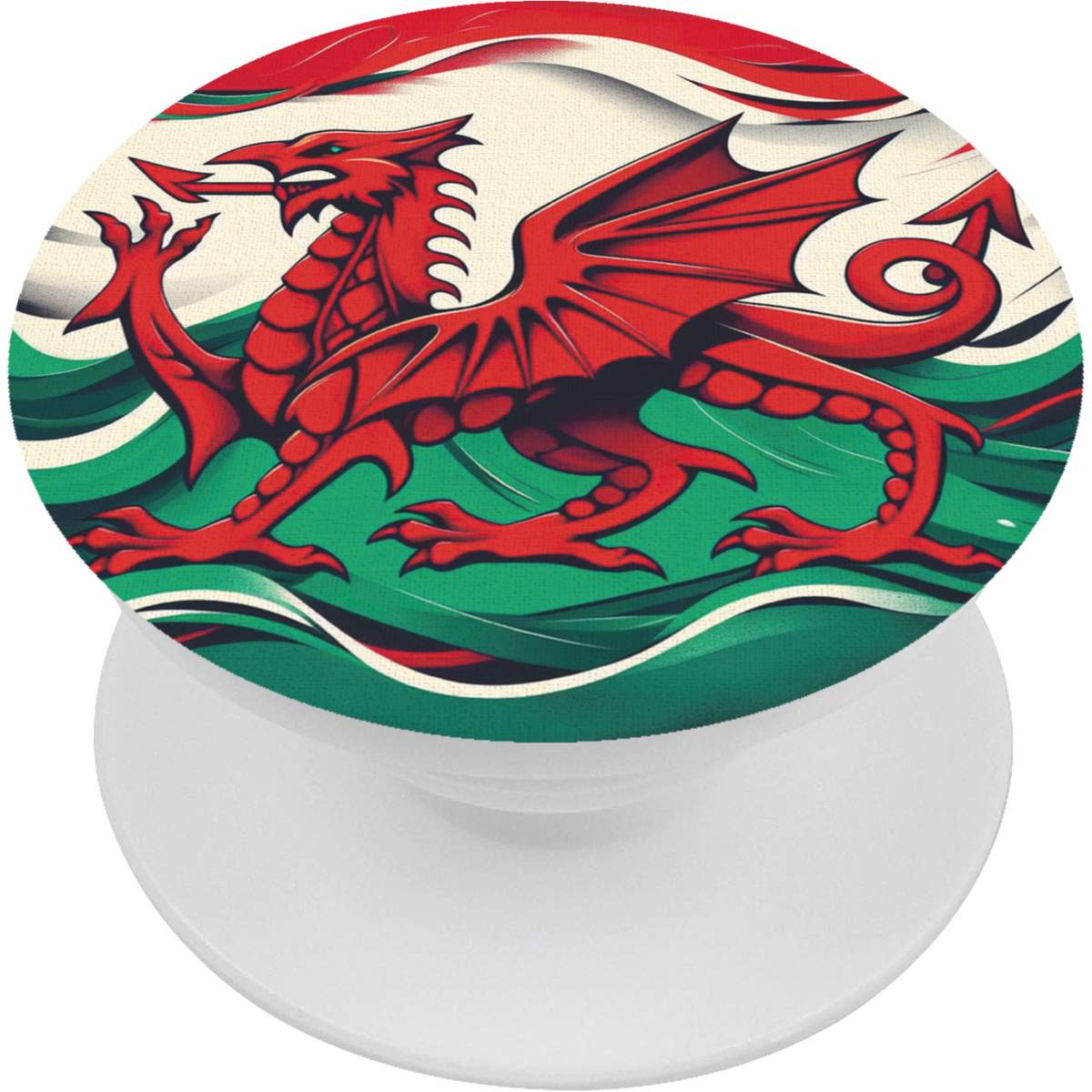 'Welsh Dragon' Expanding Phone Grip / Stand (PO00037770)