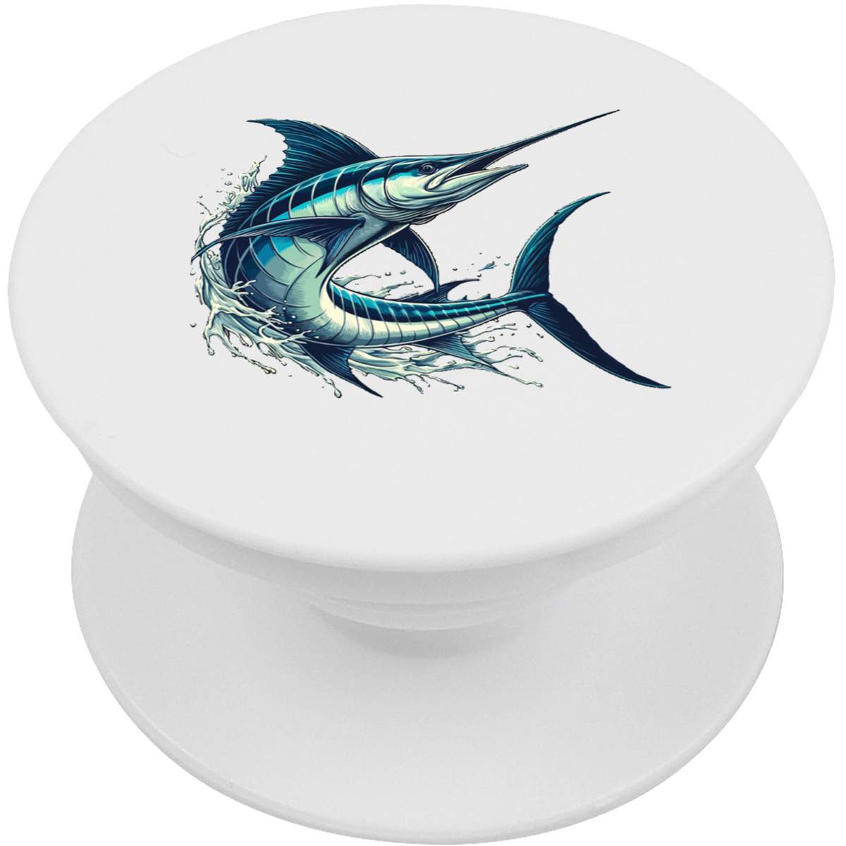 'Blue Marlin Fish' Expanding Phone Grip / Stand (PO00039569)