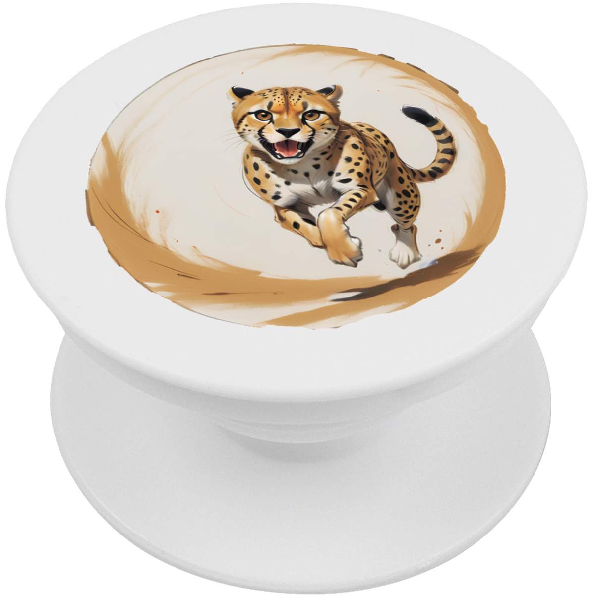 'Cheetah Sprinting' Expanding Phone Grip / Stand (PO00040460)