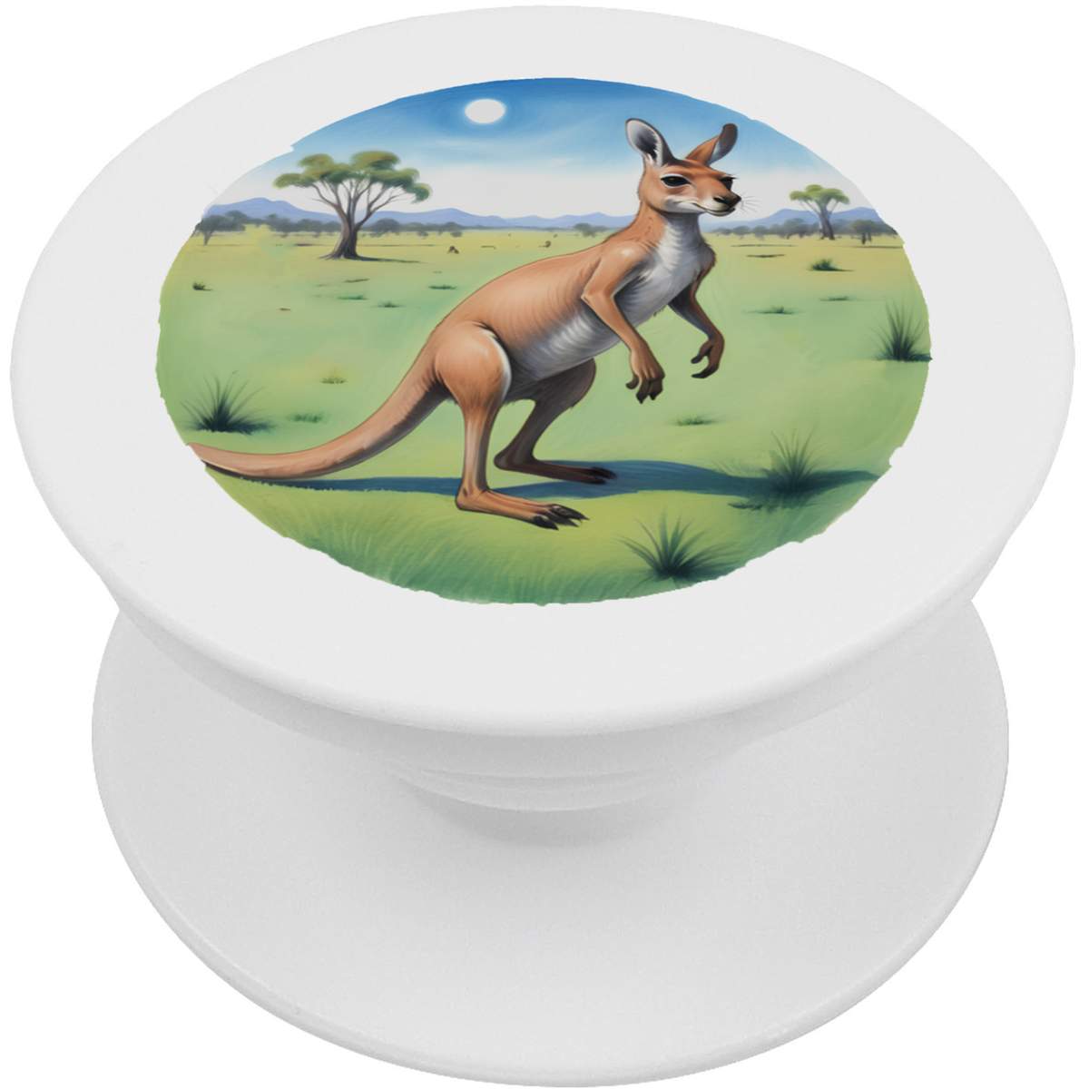 'Hopping Kangaroo' Expanding Phone Grip / Stand (PO00040464)
