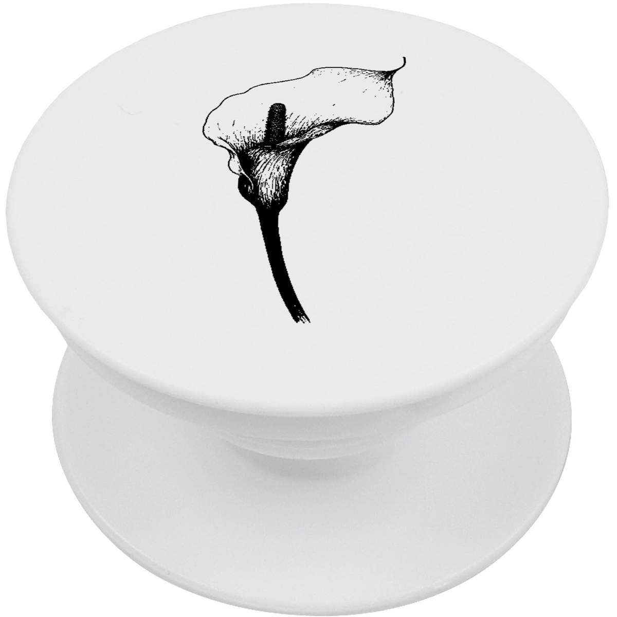 'Calla Lily Flower' Expanding Phone Grip / Stand (PO00042514)