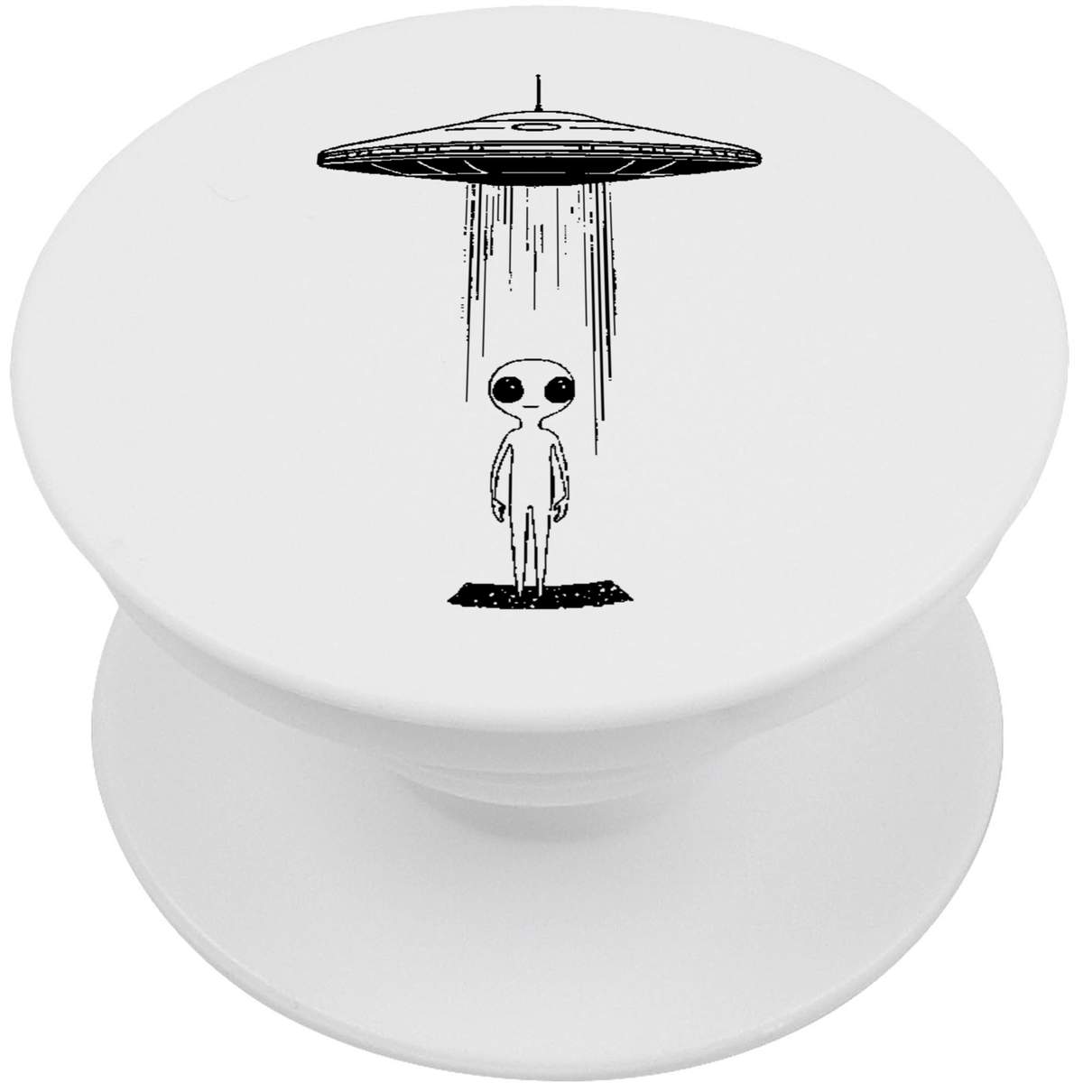 'Alien with UFO' Expanding Phone Grip / Stand (PO00043004)