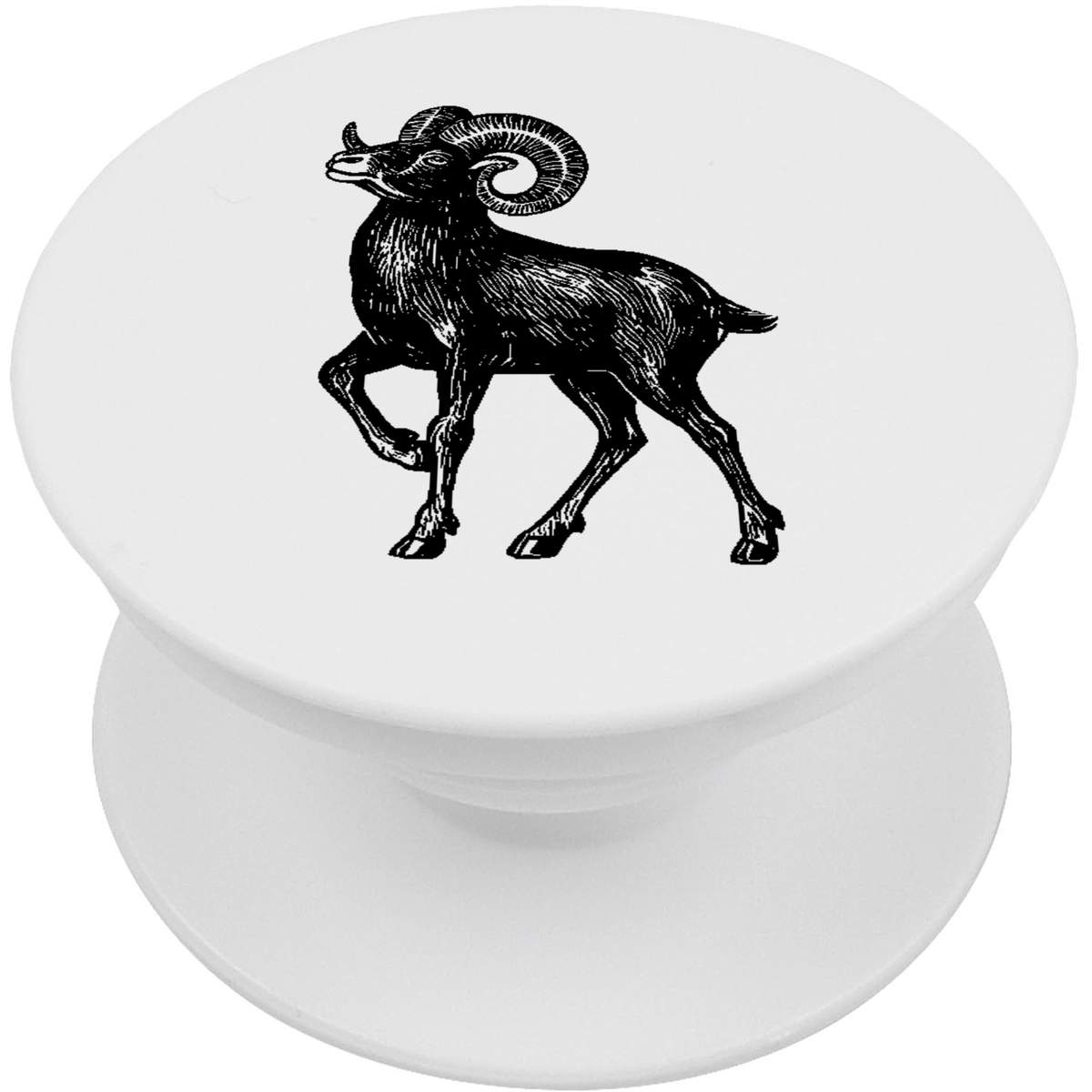 'Ram Standing Side View' Expanding Phone Grip / Stand (PO00044448)