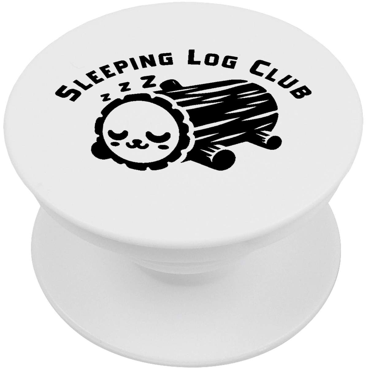 'Sleeping Log Club' Expanding Phone Grip / Stand (PO00046839)