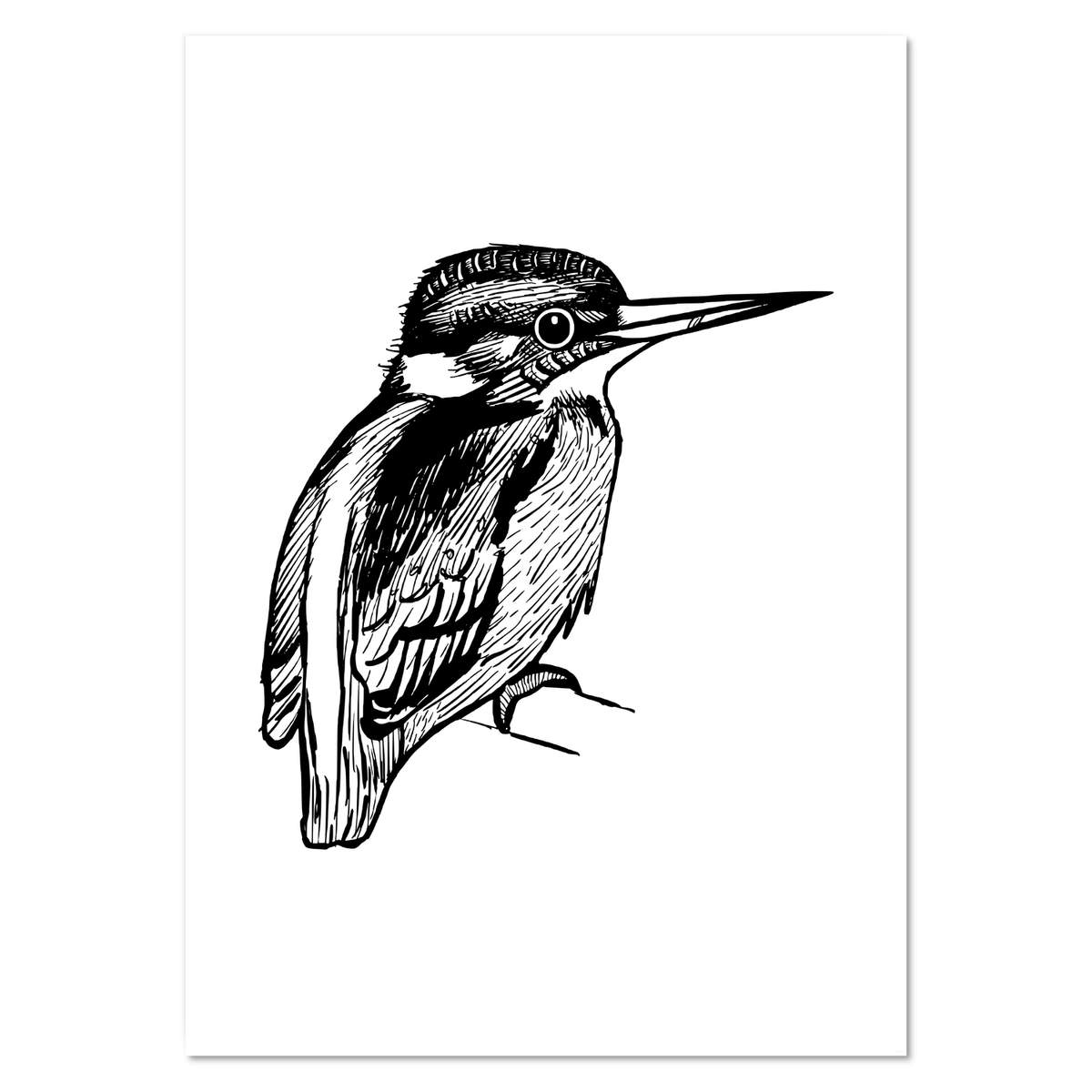 A0+ 'Kingfisher' Wall Poster / Print (PP00113030)