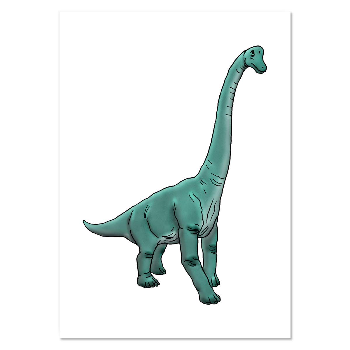 A0+ 'Brachiosaurus' Wall Poster / Print (PP00141142)