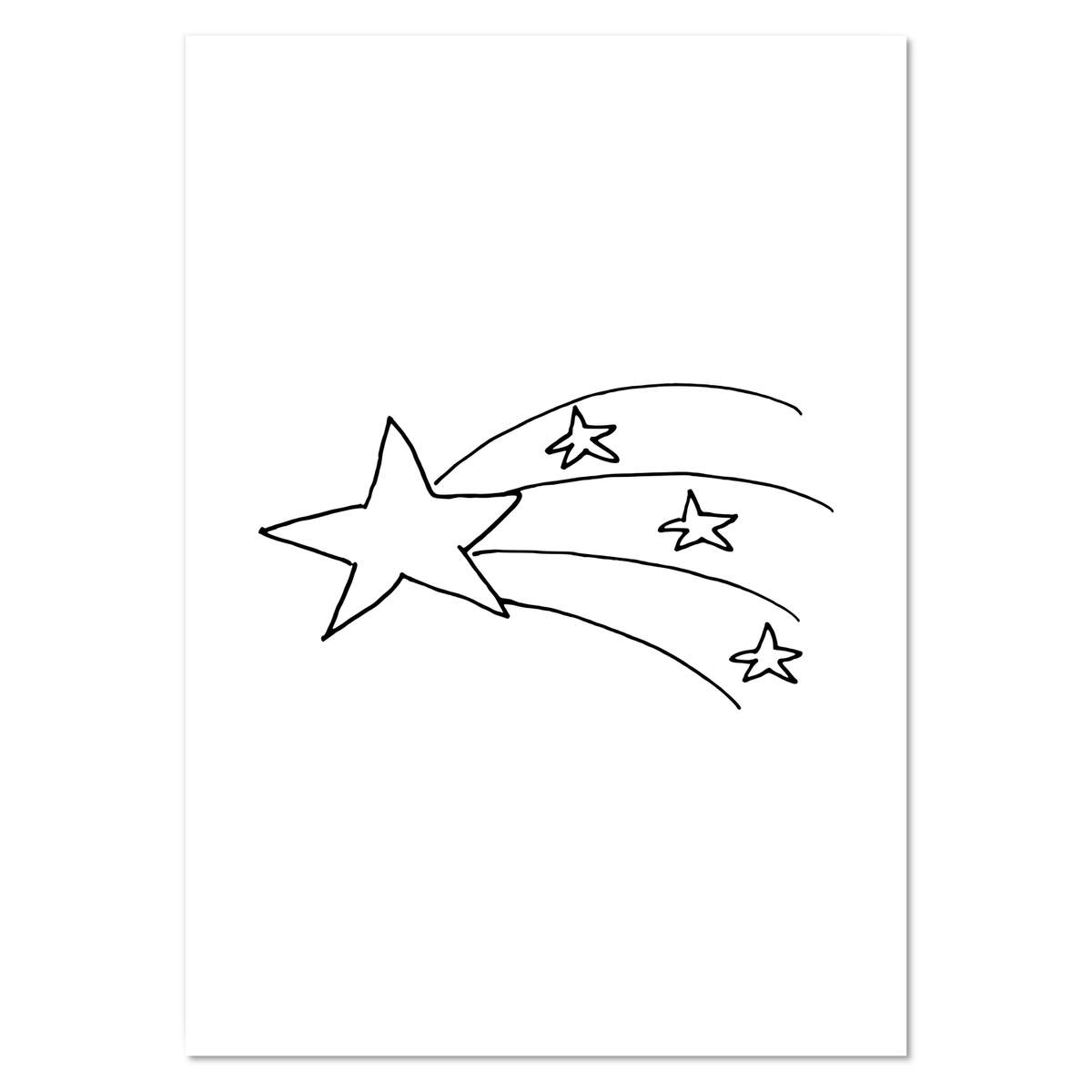 A0+ 'Shooting Stars' Wall Poster / Print (PP00184345)