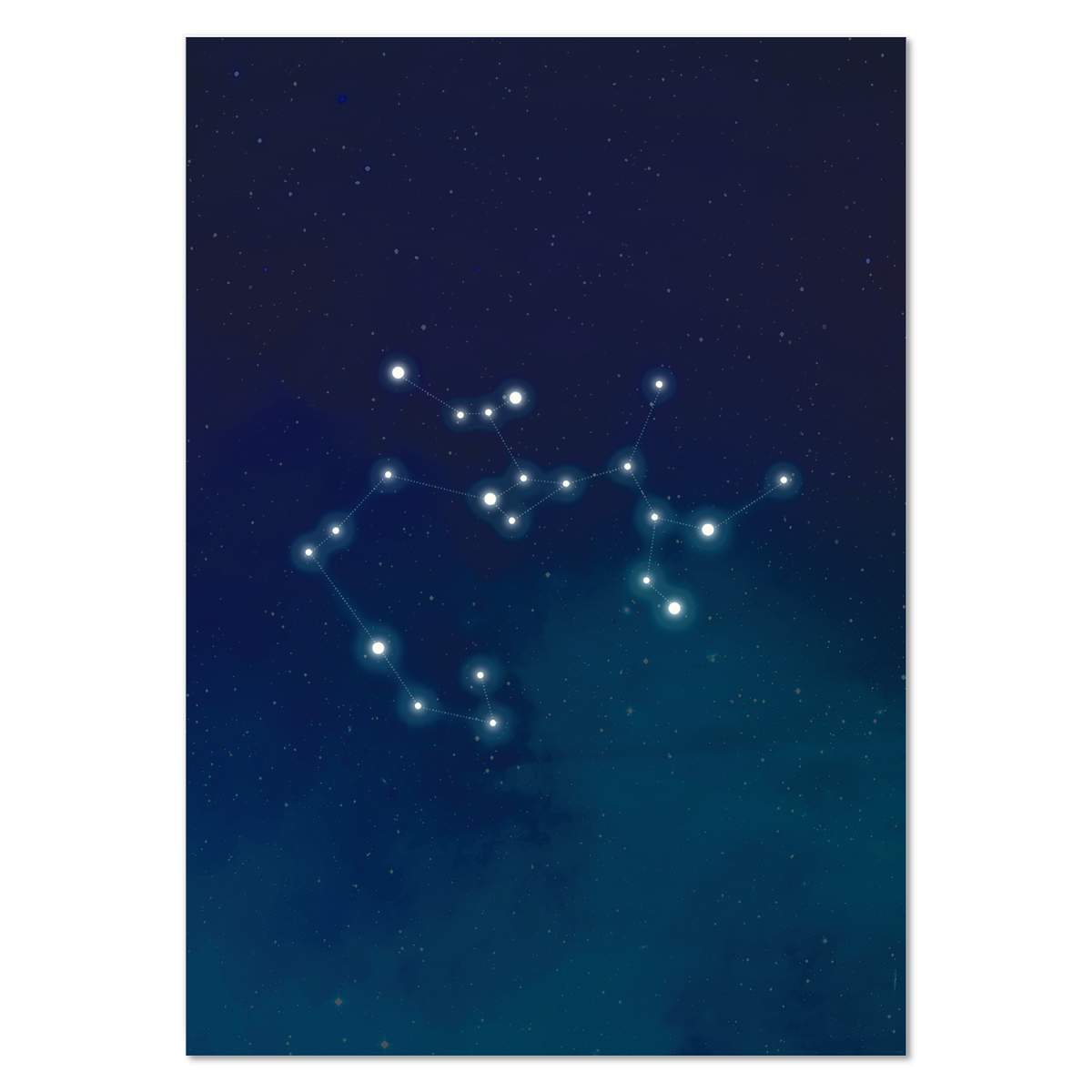 A0+ 'Zodiac Star Constellation Sagittarius' Wall Poster / Print (PP00248426)