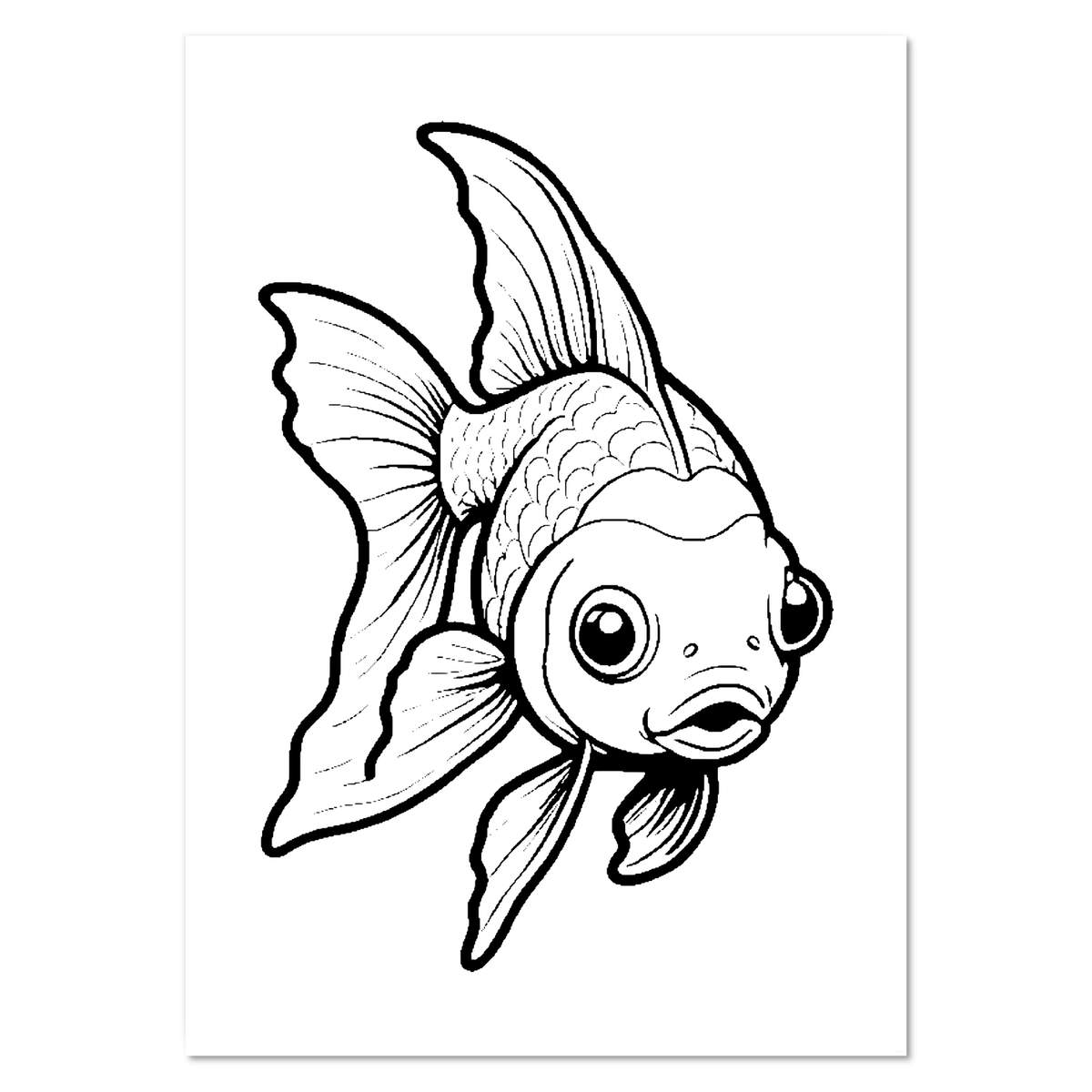 A0+ 'Gold Fish' Wall Poster / Print (PP00265091)