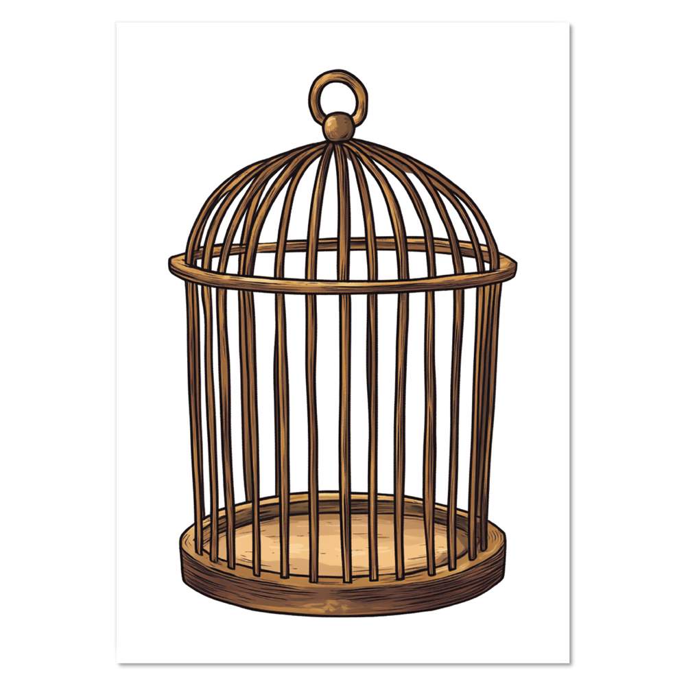 'Empty Bird Cage' Wall Posters / Prints (PP052801) - Picture 13 of 14