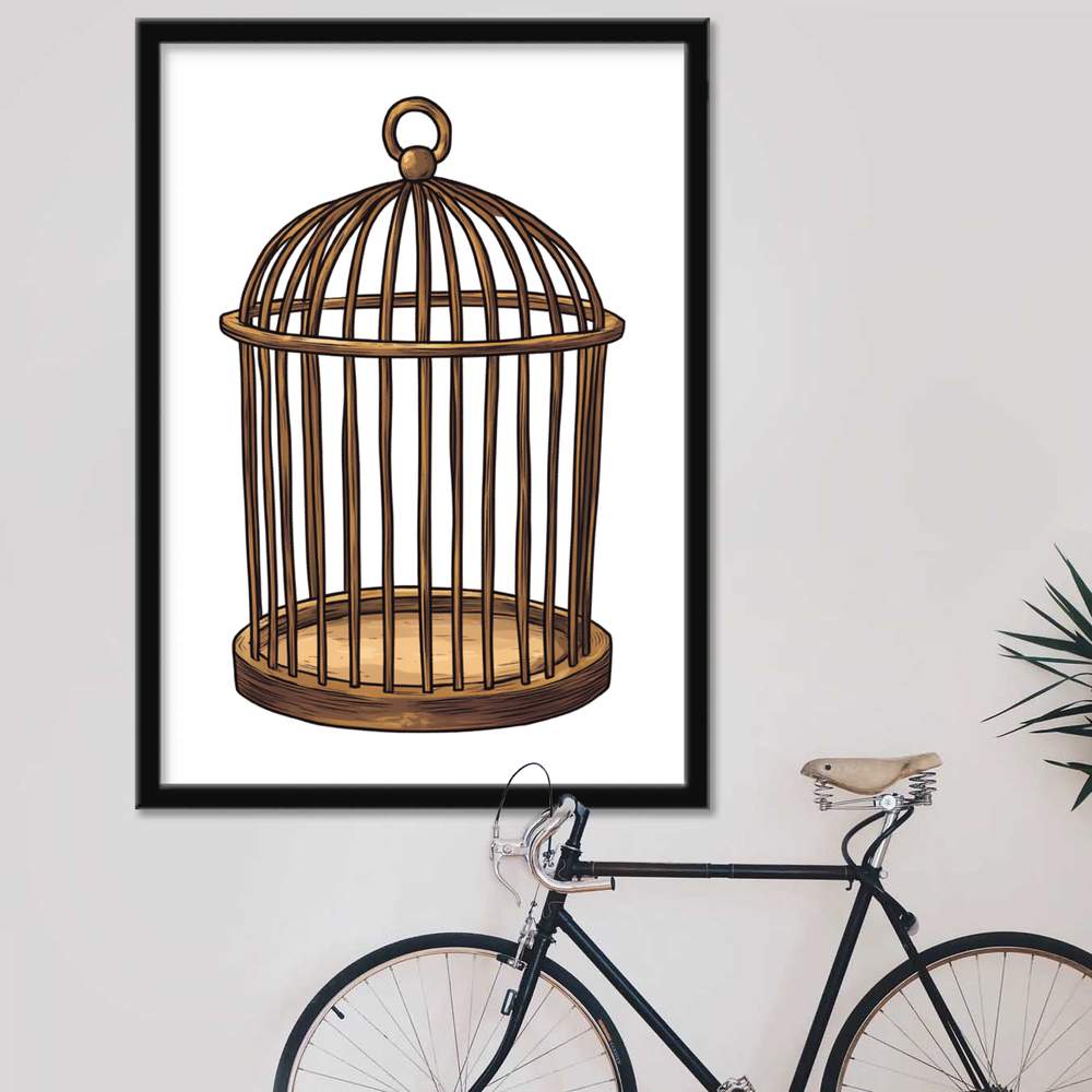 'Empty Bird Cage' Wall Posters / Prints (PP052801) - Picture 14 of 14