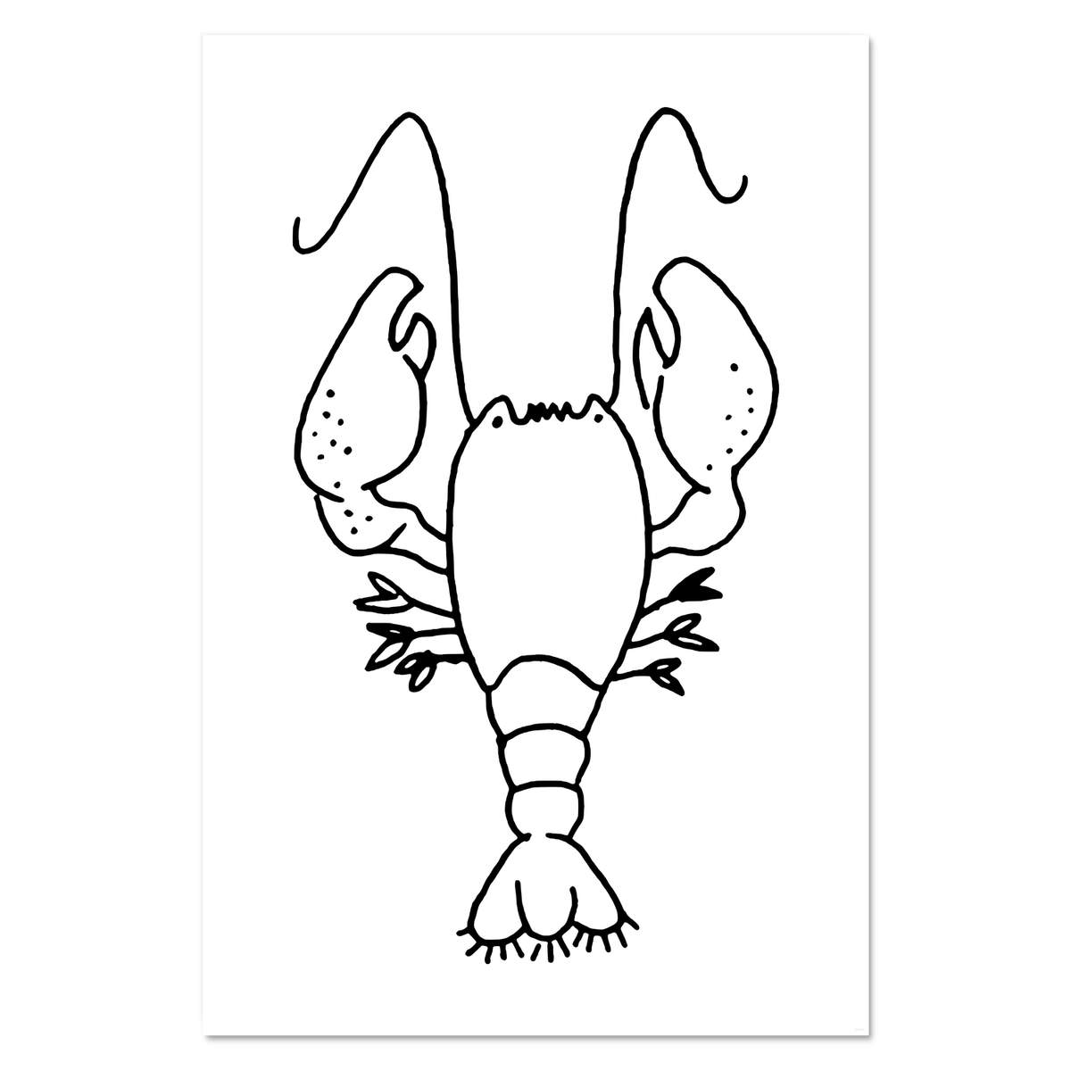 Super A1 'Lobster' Wall Poster / Print (PP00109381)