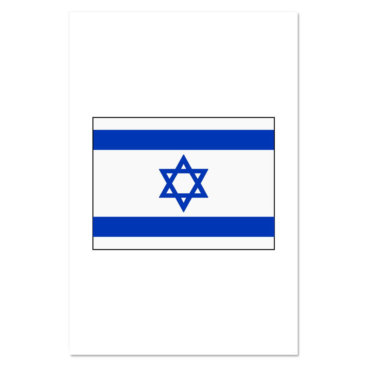 Super A1 'Israel Flag' Wall Poster / Print (PP00115561)