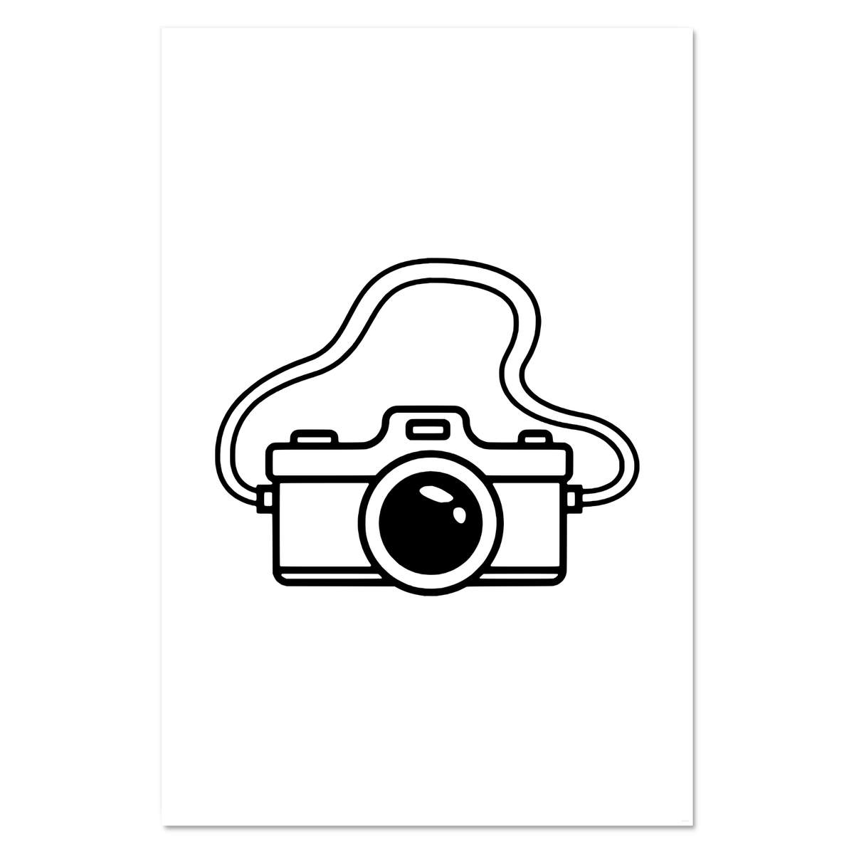 Super A1 'Vintage Camera' Wall Poster / Print (PP00122077)