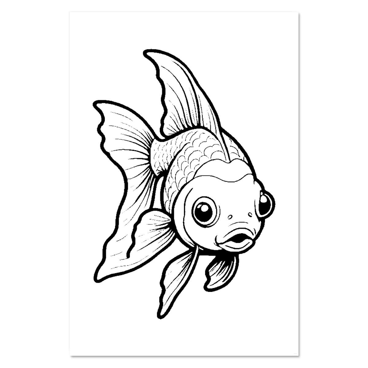 Super A1 'Gold Fish' Wall Poster / Print (PP00265090)