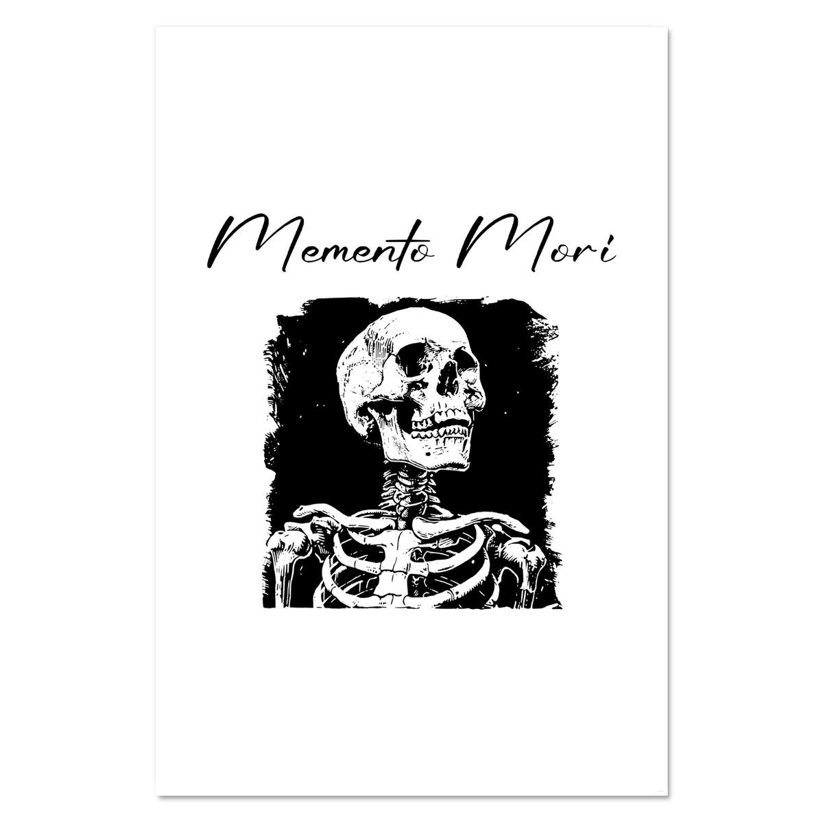 Super A1 'Memento Mori with Human Skeleton' Wall Poster / Print (PP00269550)