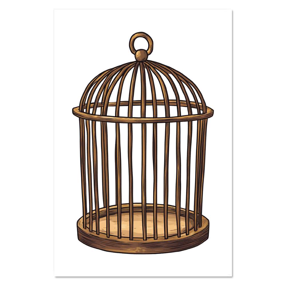 'Empty Bird Cage' Wall Posters / Prints (PP052801) - Picture 11 of 14
