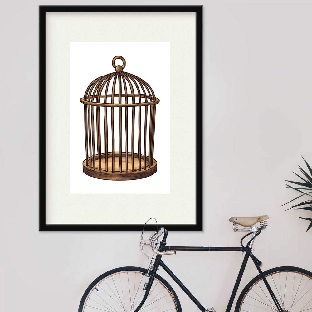 'Empty Bird Cage' Wall Posters / Prints (PP052801) - Picture 12 of 14