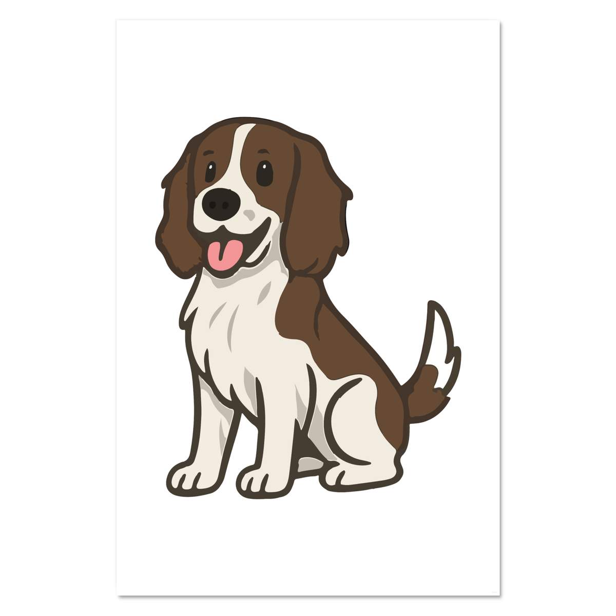 Super A1 'English Springer Spaniel' Wall Poster / Print (PP00317941)