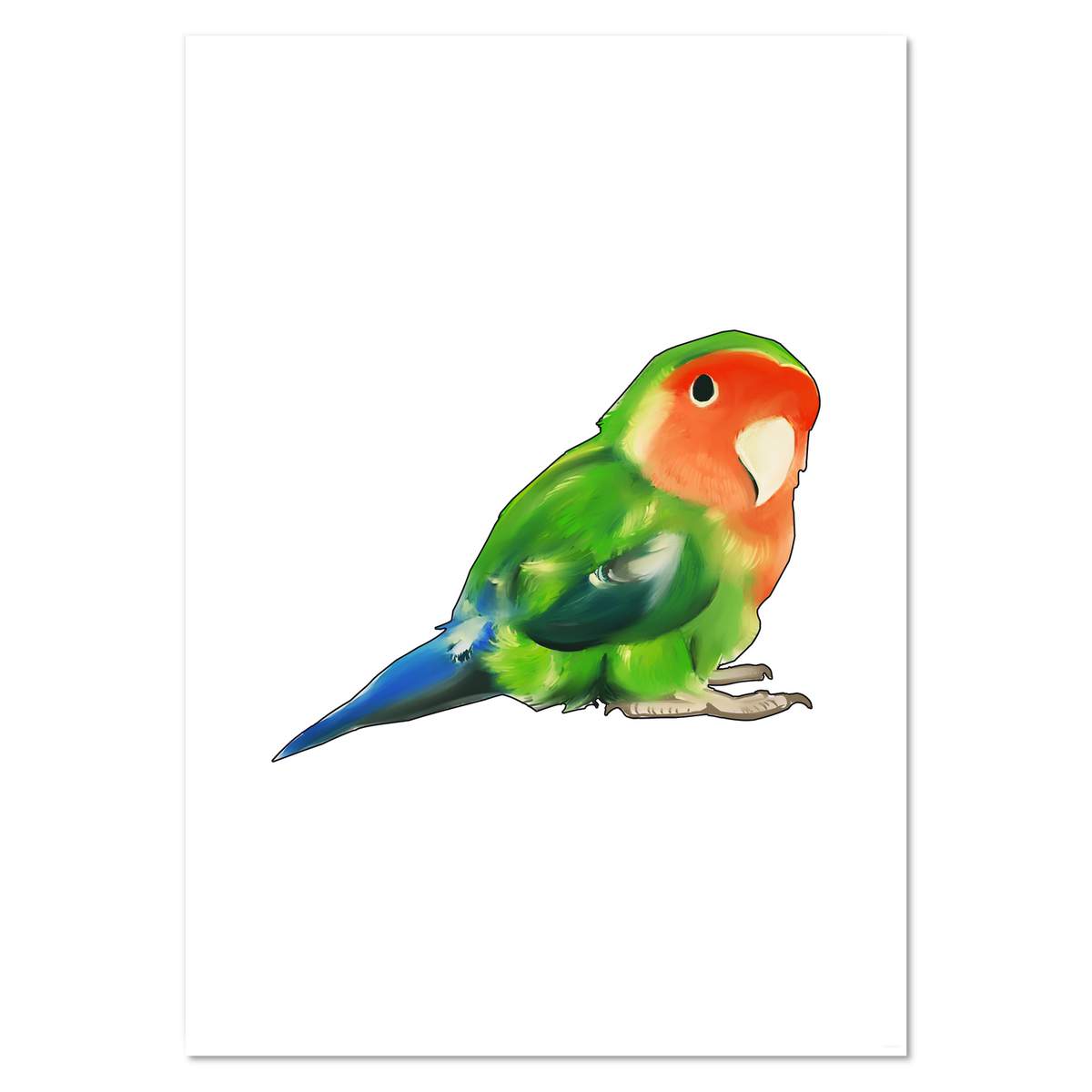 A2 'Love Bird' Wall Poster / Print (PP00055756)