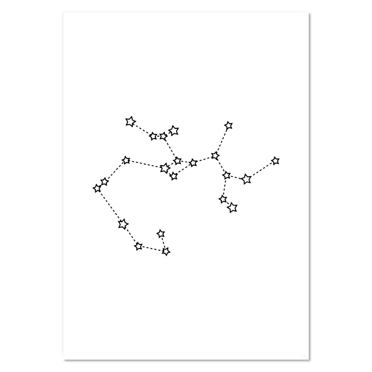 A2 'Sagittarius Stars' Wall Poster / Print (PP00063596)