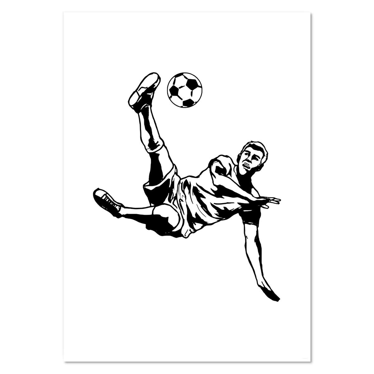 A2 'Football Player' Wall Poster / Print (PP00077636)