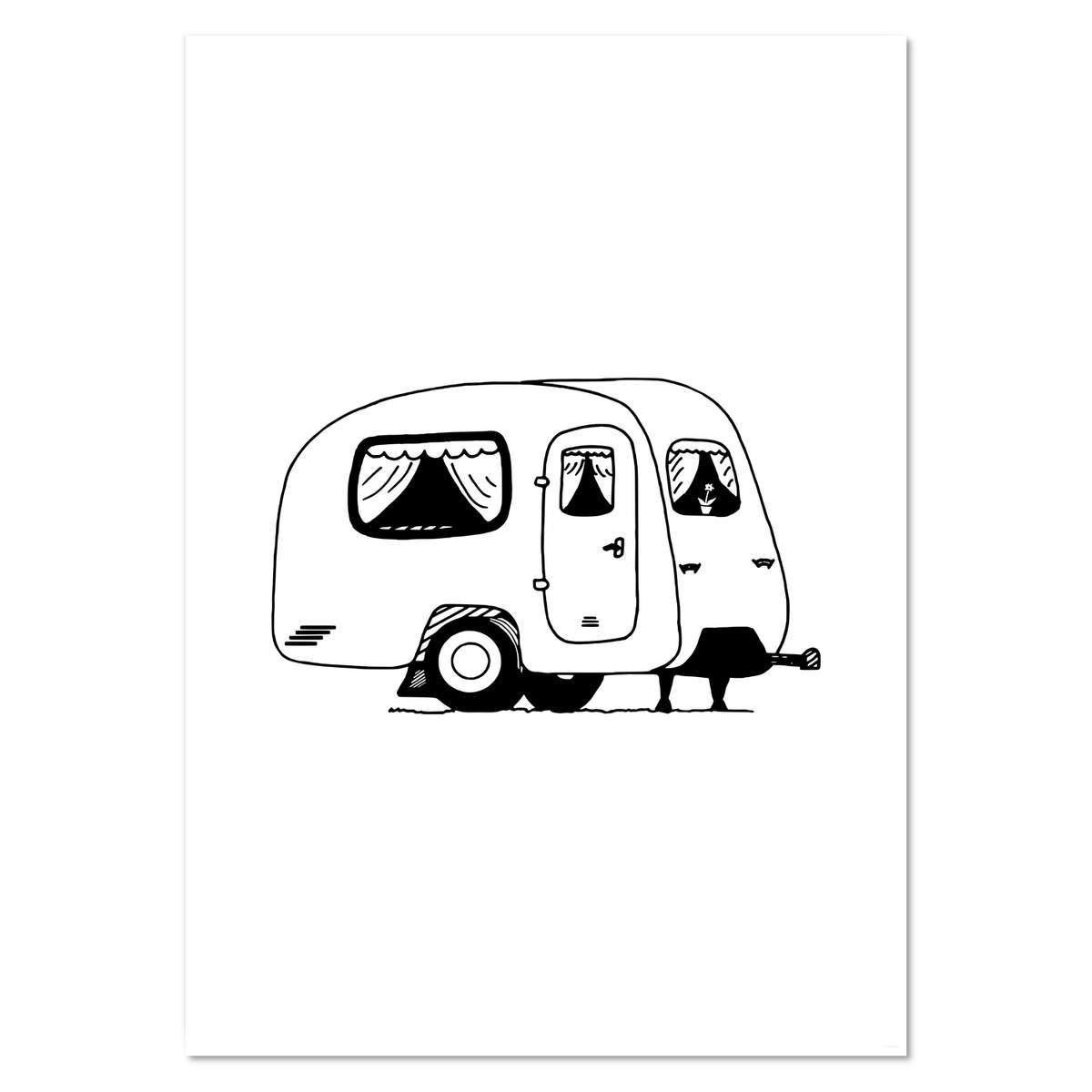 A2 'Caravan' Wall Poster / Print (PP00166220)