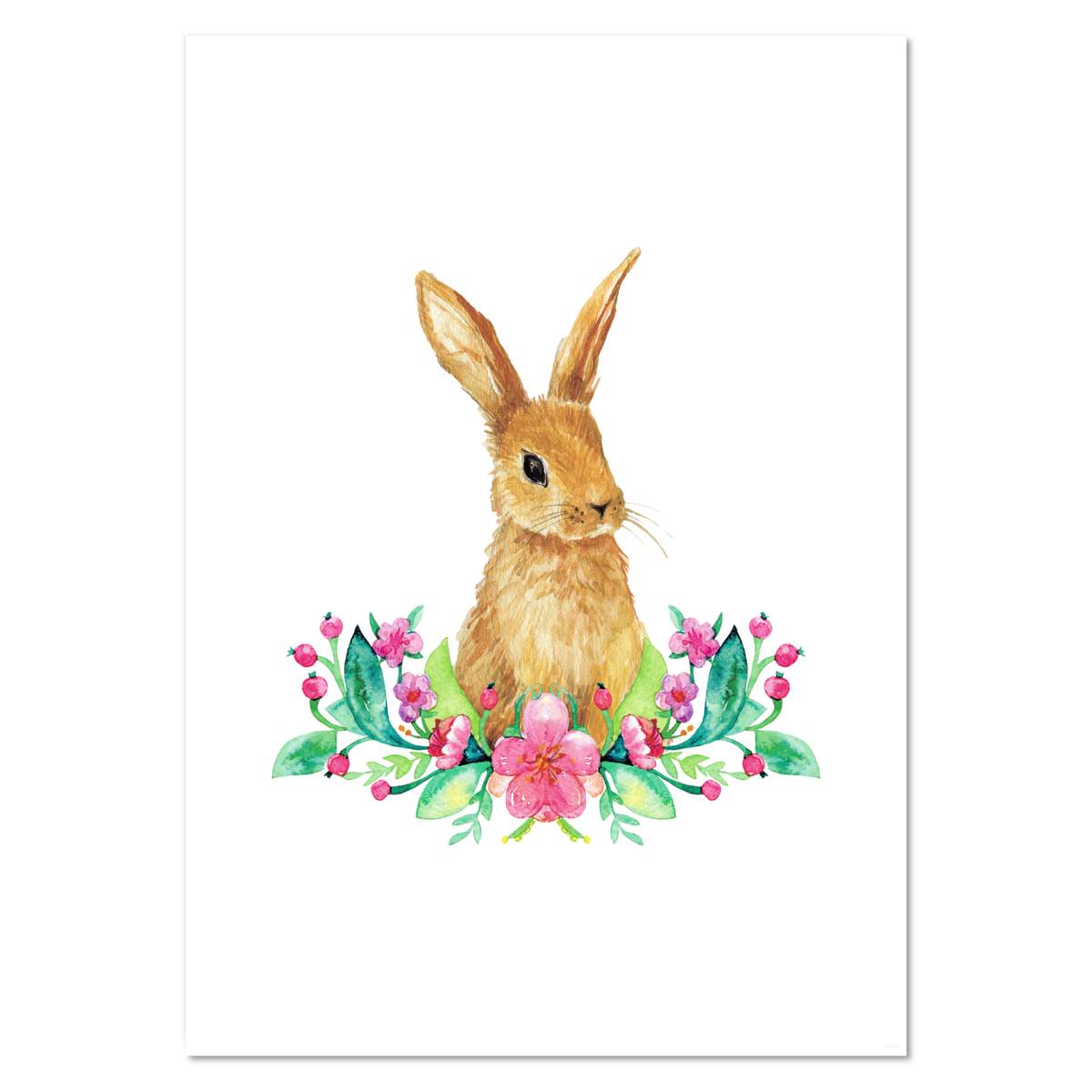 A2 'Cute Bunny' Wall Poster / Print (PP00238735)