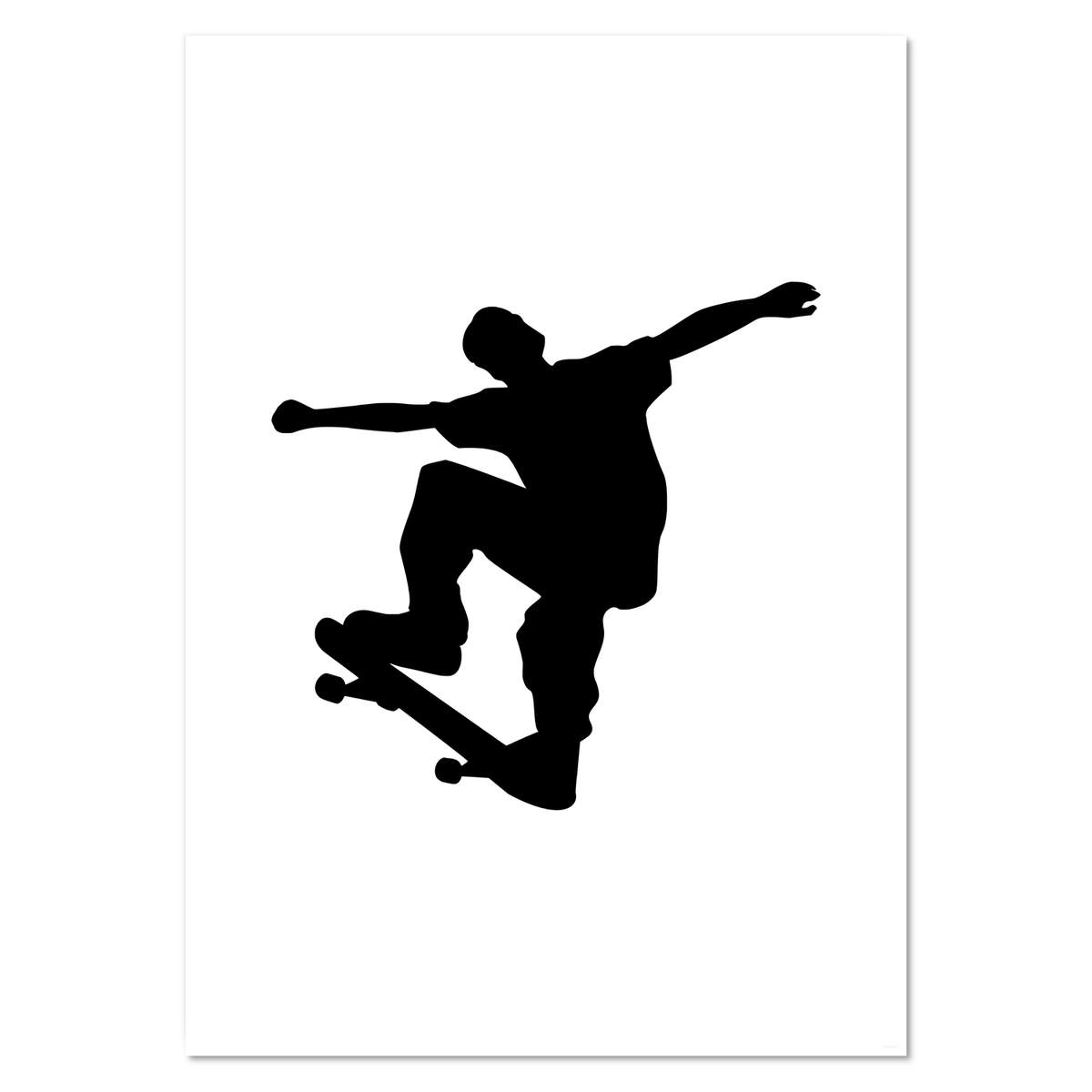 A2 'Skateboarder' Wall Poster / Print (PP00248835)