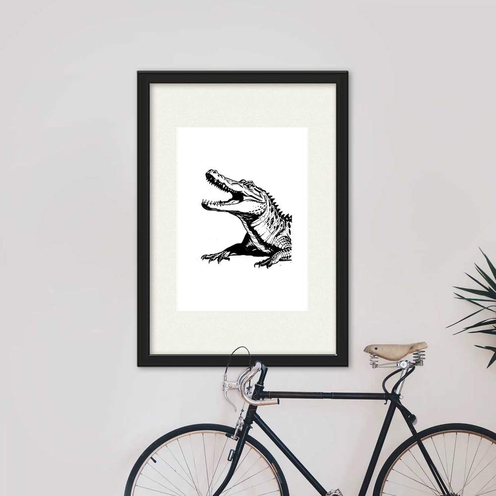 'Crocodile Jaws Open' Wall Posters / Prints (PP046179) - Picture 10 of 14