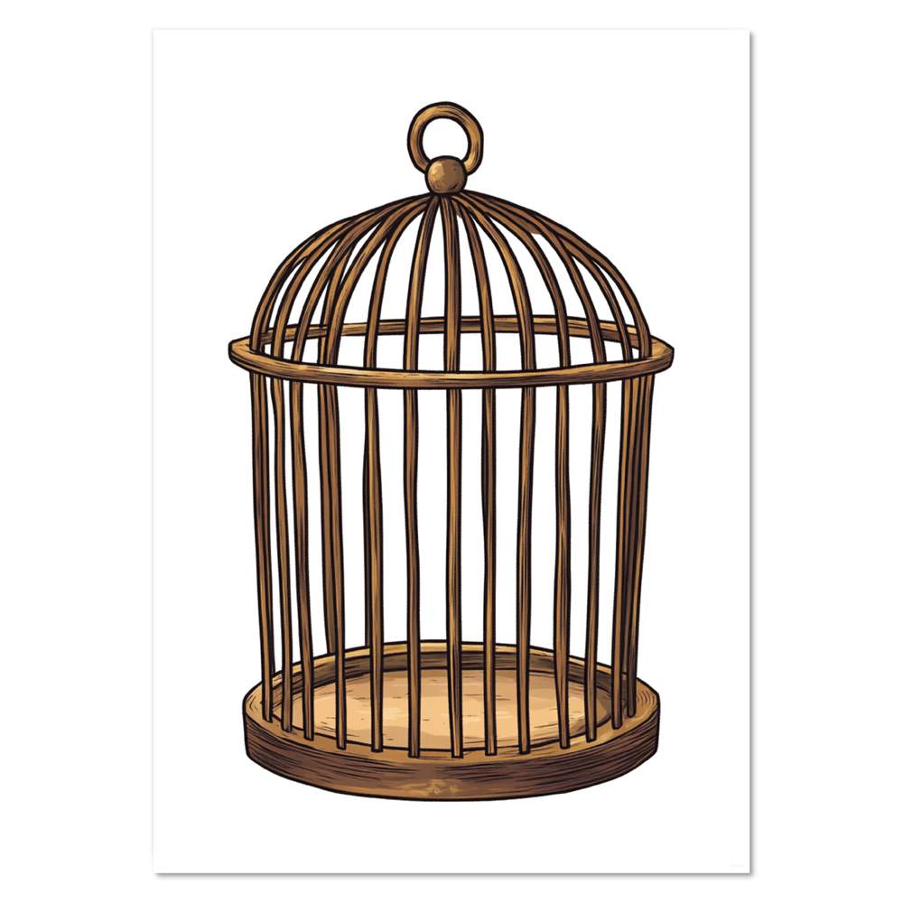 'Empty Bird Cage' Wall Posters / Prints (PP052801) - Picture 9 of 14