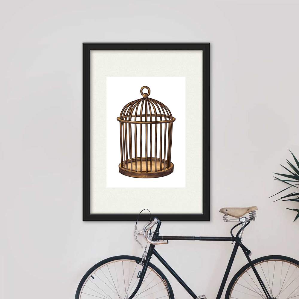 'Empty Bird Cage' Wall Posters / Prints (PP052801) - Picture 10 of 14