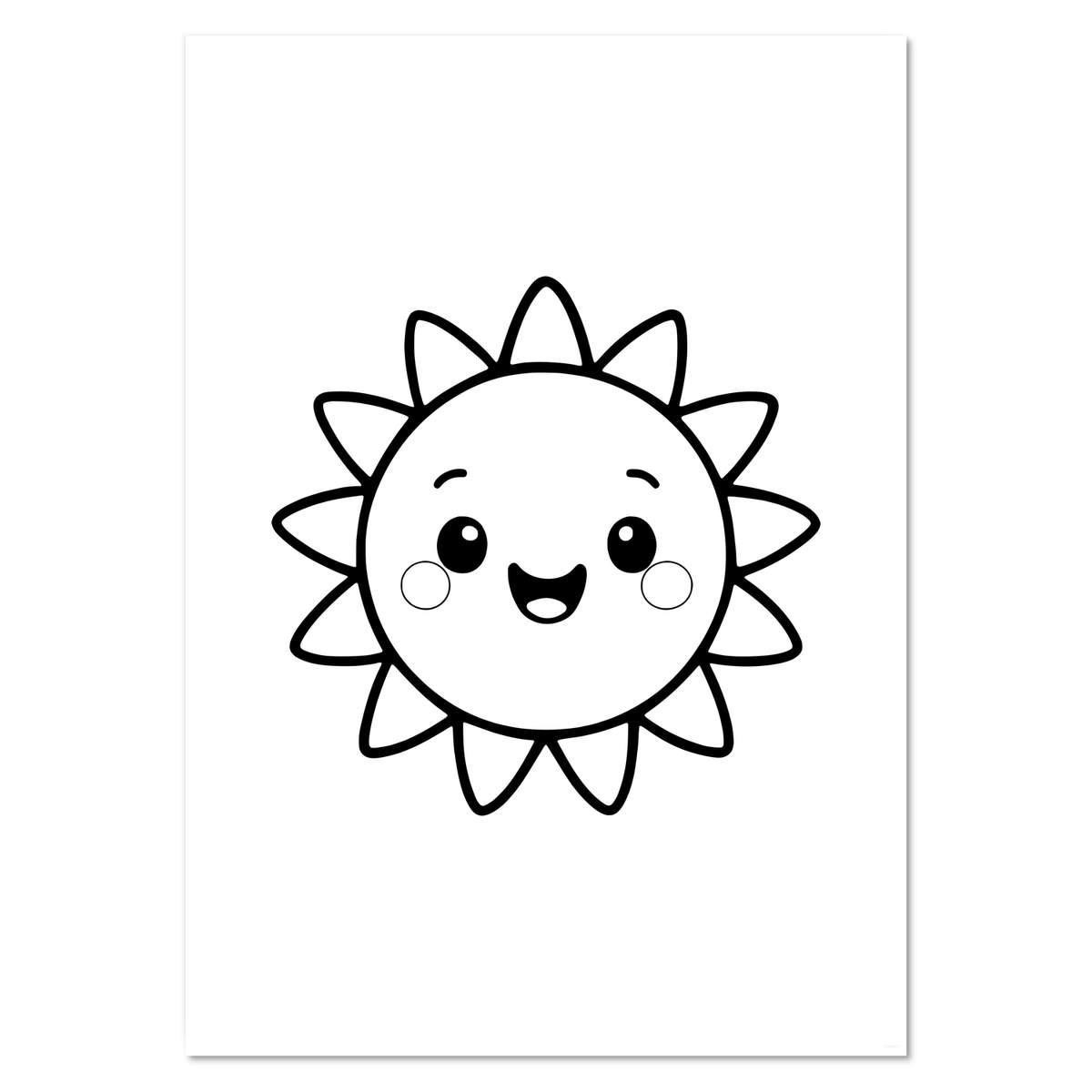A2 'Cute Sunshine' Wall Poster / Print (PP00333937)