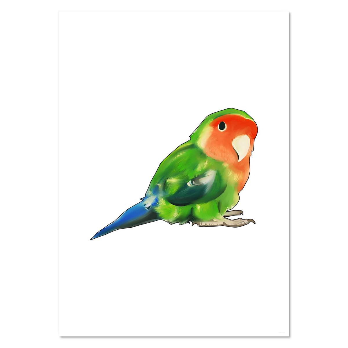 A3 'Love Bird' Wall Poster / Print (PP00055755)