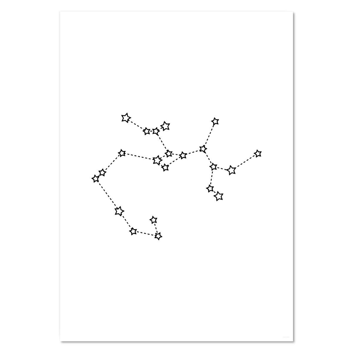 A3 'Sagittarius Stars' Wall Poster / Print (PP00063595)