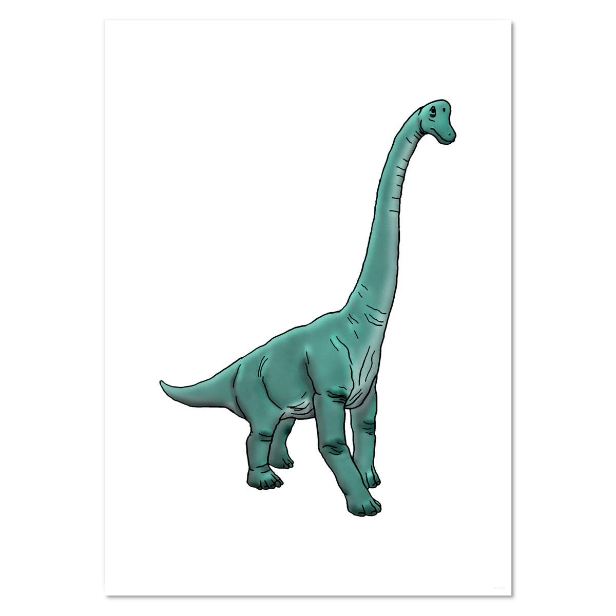 A3 'Brachiosaurus' Wall Poster / Print (PP00141135)