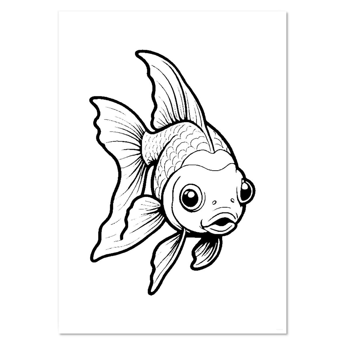 A3 'Gold Fish' Wall Poster / Print (PP00265088)